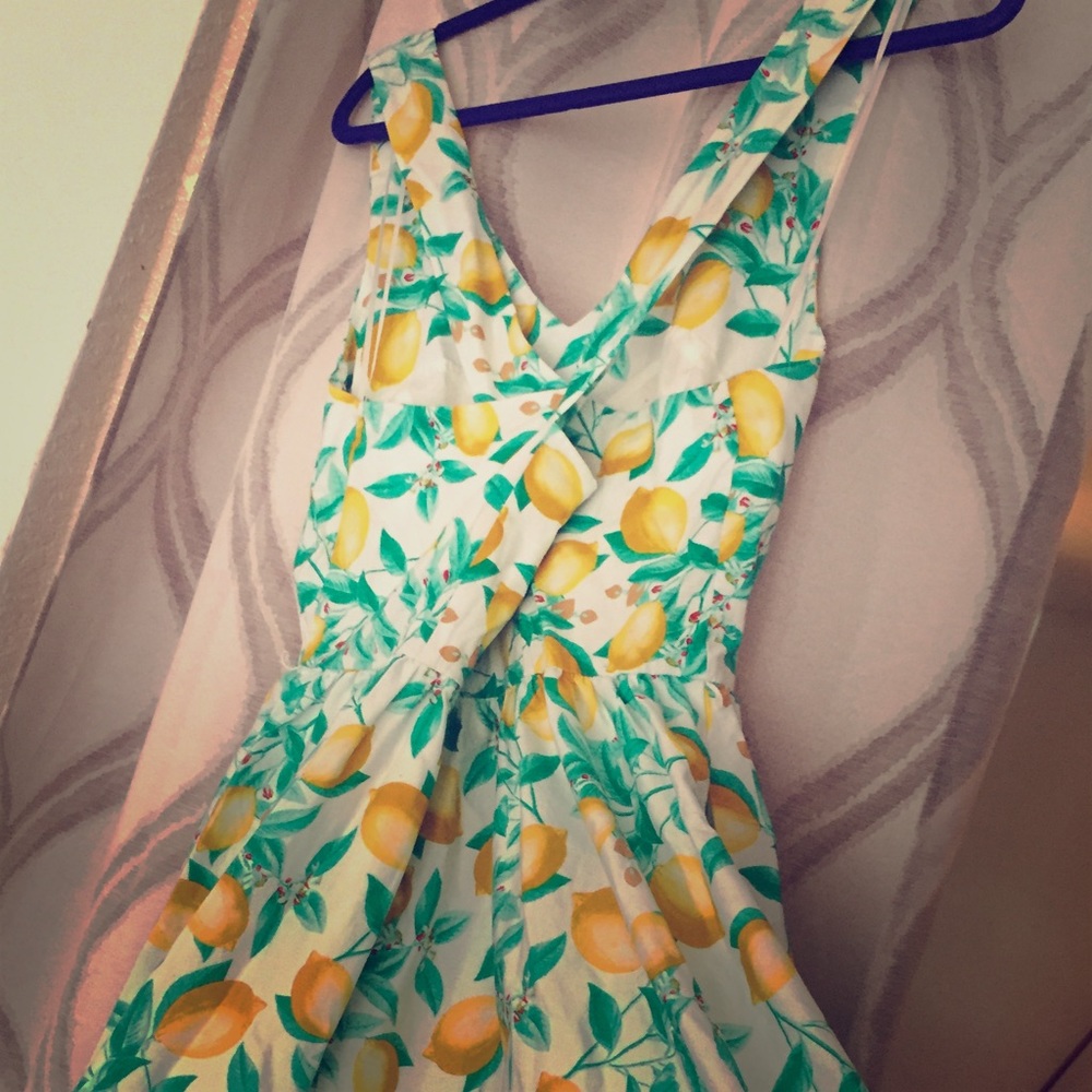 Lemon tea dress